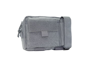 Image of Shellback Tactical Super Admin Pouch, Molle compatible, Wolf Grey, One Size, SBT-7050-WG