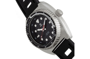 Image of Shield Dreyer Diver Strap Watch - Mens, Silver/Black, One Size, SLDSH107-2