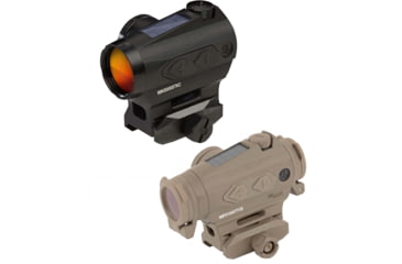 Image of SIG SAUER Romeo4T Tactical 1x20mm Compact Red Dot Sight w/Mount, Black, Flat Dark Earth