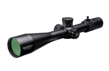 Image of Sightron S6 Rifle Scope, 5-30x56mm, 34mm Tube, First Focal Plane, MH-7 IR Reticle, Satin Black, Small, 66003