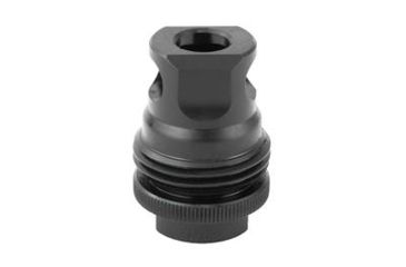 Image of SilencerCo Single Port ASR Muzzle Brake, 1/2x28, 9mm, Black, AC2628