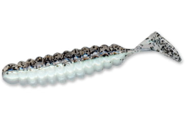 Image of Slider Crappie Panfish Grub, 18, 1.5in, Tennessee Shad, CSGL163
