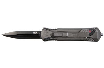 Image of Smith &amp; Wesson M&amp;P Out The Front Spear 3.5in Assisted Opening Folding Knives, Black 1084314