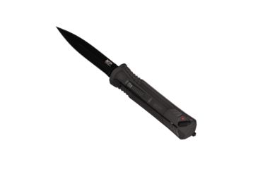 Image of Smith &amp; Wesson M&amp;P Out The Front Spear 3.5in Assisted Opening Folding Knives, Black, 1084314