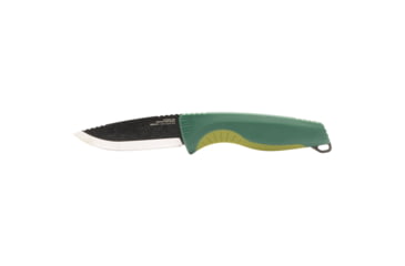 Image of SOG Specialty Knives &amp; Tools Aegis FX Fixed Blade Knives, 3.7in, Straight Edge, CRYO KRUPP 4116 Steel, Drop Point, Green, GRN / TPU Handle, Black, SOG-17-41-02-41
