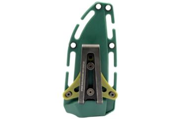 Image of SOG Specialty Knives &amp; Tools Aegis FX Fixed Blade Knives, 3.7in, Straight Edge, CRYO KRUPP 4116 Steel, Drop Point, Green, GRN / TPU Handle, Black, SOG-17-41-02-41