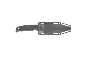 Image of SOG Specialty Knives &amp; Tools Recondo FX Fixed Blade Knives, 4.6in, Straight Edge, CRYO 440C Steel, Spear Point, Black, GRN / TPU Handle, Black, SOG-17-22-01-57