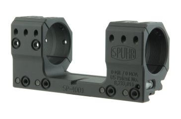 Spuhr 34mm Rifle Scope Mount, Black, Height- 30mm/1.18in, SP-4001