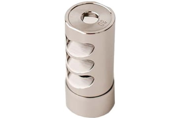 Image of Sterling Precision Titan Self Timing Muzzle Brake, 6.5mm Caliber, Stainless, 1055