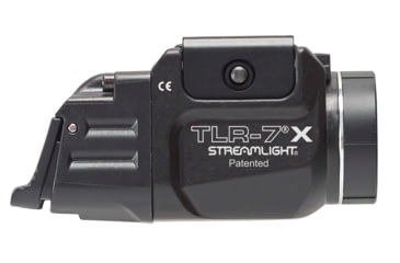 Image of Streamlight TLR-7X Flex LED Tactical Weapon Light, CR123A, White, 500 Lumens, Black, 69424