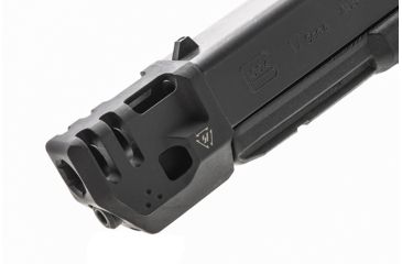 Image of Strike Industries G4 Mass Driver Barrel Compensator, Standard Glock 17, Black, One Size, 708747548433