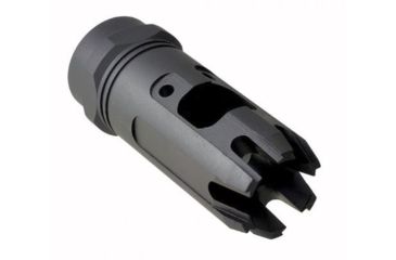 Image of Strike Industries Mini KingComp Muzzle Brake, 9mm, Black, 708747545586