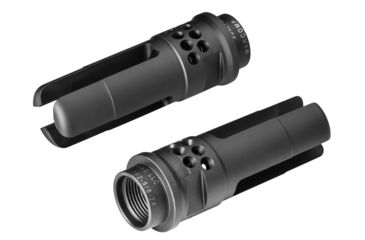 Image of SureFire WarComp Flash Hider/Adapter 3-Prong And Ported For SOCOM Series Suppressors 5.56mm 1/2-28 Threads