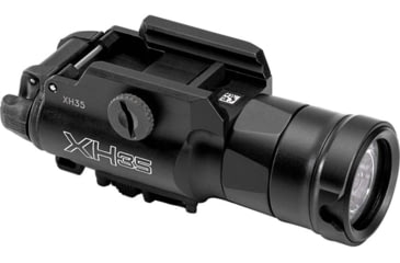 Image of SureFire XH35 Ultra-High Dual Output LED Weapon Light, CR123A, White, 300-1000 Lumens, Black, XH35
