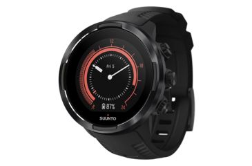 Image of Suunto 9 G1 Baro Durable Multisport GPS Watch, Black, w/o Smart Sensor and Heart Rate Belt SS050019000