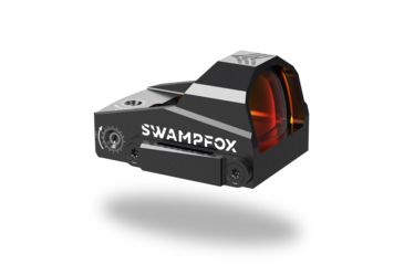 Image of Swampfox Kingslayer Micro Reflex Red Dot Sight, 1x22mm, Red Circle Dot Reticle, Black, OKS00122-RC
