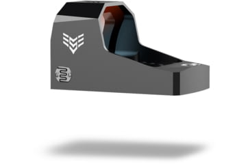 Image of Swampfox Sentinel Ultra Compact Micro Red Dot Sight, 1x16mm, 3 MOA Red Dot Reticle, Auto Brightness, Black, SNL00116-RD