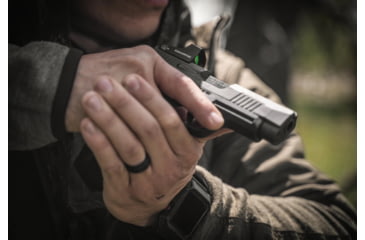 Image of Swampfox Sentinel Ultra Compact Micro Red Dot Sight, 1x16mm, 3 MOA Red Dot Reticle, Auto Brightness, Black, SNL00116-RD