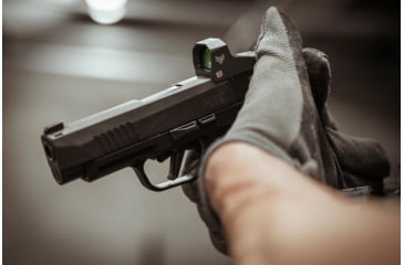 Image of Swampfox Sentinel Ultra Compact Micro Red Dot Sight, 1x16mm, 3 MOA Red Dot Reticle, Auto Brightness, Black, SNL00116-RD