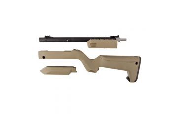 Image of Tactical Solutions Takedown Barrel And Backpacker Stock Combo, Matte Black / FDE TDC-MB-B-FDE