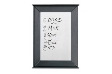 Image of Tactical Walls 1420M Concealment White Board, Black with White Board BM20MLBKBKWB
