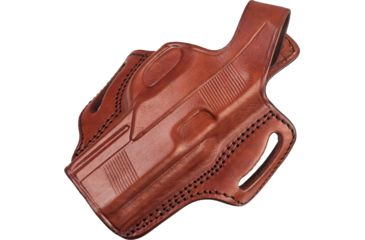 Image of Tagua Gunleather Thumb Break Belt Holster, Brown, Right Hand, BH1-117