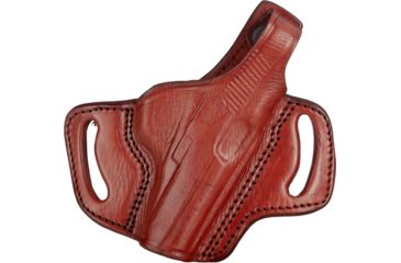 Image of Tagua Gunleather Thumb Break Belt Holster, Brown, Right Hand, BH1-1202
