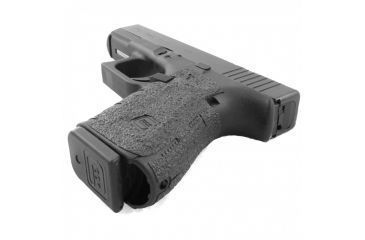 Image of Fits Glock Previous Generations of 19, 23, 25, 32, 38,, Black, Rubber
