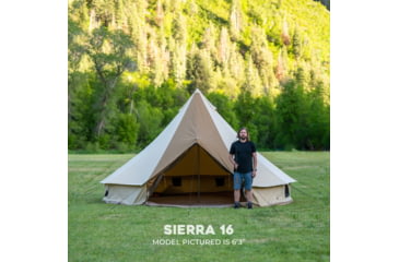 Image of TETON Sports Sierra Canvas Tent, 8 Person, Brown, 2013