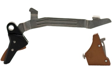 Image of Timney Triggers Alpha Competition Trigger, Glock 17/19/22/23/26/27/31/32/33/34/35 Gen 3-4, Bronze, Alpha Glock 3-4 - Bronze