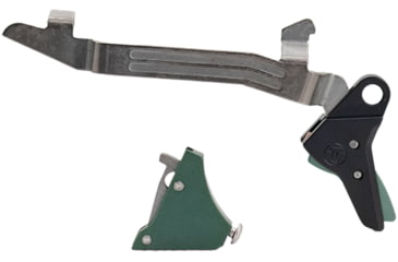 Image of Timney Triggers Alpha Competition Trigger, Glock 17/19/19X/22/23/26/27/33/34/35/44/45 Gen 5, Green, Alpha Glock 5 - Green