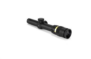 Trijicon AccuPoint 1.-4x24 30mm Tube Riflescope, German #4 Crosshair w/ Amber Dot