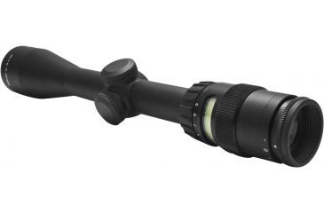 Image of Trijicon AccuPoint TR-20 3-9x40mm Rifle Scope, 1 in Tube, Second Focal Plane, Black, Green Mil-Dot Crosshair w/ Dot Reticle, MOA Adjustment, TR20-2GA