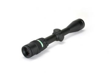 Image of Trijicon AccuPoint TR-20 3-9x40mm Rifle Scope, 1 in Tube, Second Focal Plane, Black, Green BAC Triangle Post Reticle, MOA Adjustment, 200008