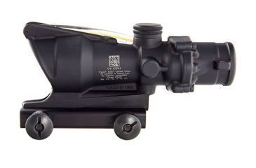 Image of Trijicon ACOG TA31 4x32mm Rifle Scope, Black, Amber Chevron 5.56x45mm M193 / 55 Grain Reticle, MOA Adjustment, 100289