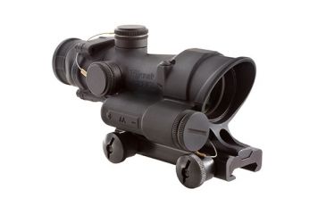 Image of Trijicon ACOG TA02 LED 4x32mm Rifle Scope, Black, Green Crosshair .223 / 5.56x45mm Reticle, MOA Adjustment, 100390