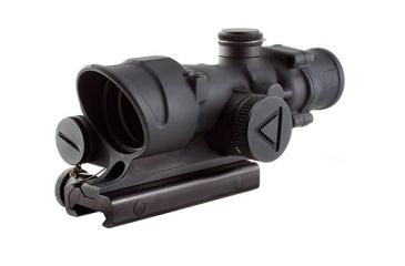 Image of Trijicon ACOG TA02 LED 4x32mm Rifle Scope, Black, Green Crosshair .223 / 5.56x45mm Reticle, MOA Adjustment, 100390