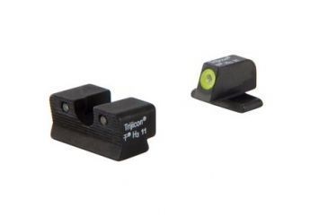 Image of Trijicon HDXR Night Sight Set for FN 509 w/ Yellow Front Outline, 600999