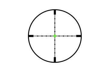 Image of Trijicon AccuPoint TR-20 3-9x40mm Rifle Scope, 1 in Tube, Second Focal Plane, Black, Green Mil-Dot Crosshair w/ Dot Reticle, MOA Adjustment, TR20-2GA