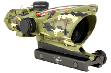 Image of Trijicon Limited Edition ACOG Three Color Tiger Camouflage 4x32mm Rifle Scope