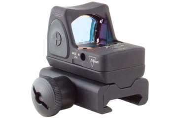 Image of Trijicon RM06 RMR Type 2 Adjustable LED Red Dot Sight, 3.25 MOA Red Dot, RM34W Mount, Matte, Black, RM06-C-700675