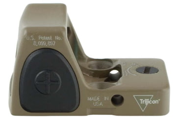 Image of Trijicon RM06 RMR Type 2 Adjustable LED Red Dot Sight, 3.25 MOA Red Dot, No Mount, Matte, FDE, 700696