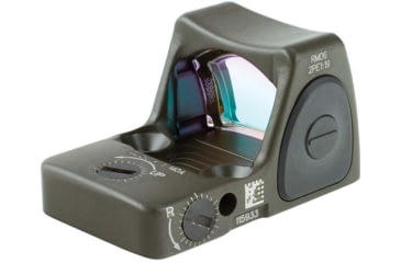 Image of Trijicon RM06 RMR Type 2 Adjustable LED Red Dot Sight, 3.25 MOA Red Dot, No Mount, Matte, ODG, 700695
