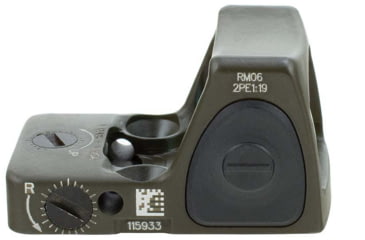 Image of Trijicon RM06 RMR Type 2 Adjustable LED Red Dot Sight, 3.25 MOA Red Dot, No Mount, Matte, ODG, 700695