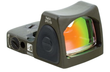 Image of Trijicon RM06 RMR Type 2 Adjustable LED Red Dot Sight, 3.25 MOA Red Dot, No Mount, Matte, ODG, 700695