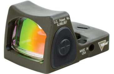 Image of Trijicon RM06 RMR Type 2 Adjustable LED Red Dot Sight, 3.25 MOA Red Dot, No Mount, Matte, ODG, 700695