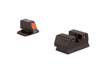 Image of Trijicon Trijicon HD XR Night Sight Set, Orange Front Outline for FNH FNS-40, FNX-40, and FNP-40, Black FN601-C-600881