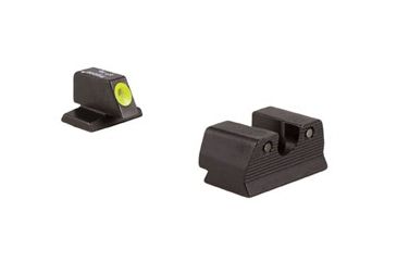 Image of Trijicon Trijicon HD XR Night Sight Set, Yellow Front Outline for FNH FNS-40, FNX-40, and FNP-40, Black FN601-C-600880