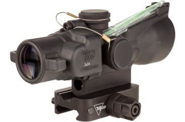 Image of Trijicon XB Compact Dual Illuminated ACOG Crossbow Scope, 3x24 mm, 400-440 Fps, Green, Chevron Reticle, Matte Black, 400393
