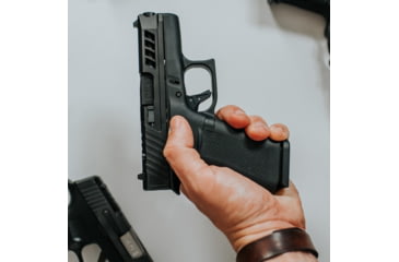 Image of True Precision Axiom Pistol Trigger, Glock 43/43X/48, Red/Black, Sub-Compact, TP-G43T-RBL